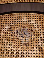 Vintage Rietstoel - Opknapper Marcel Breuer, Huis en Inrichting, Ophalen of Verzenden, Gebruikt, Bruin