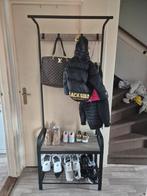 Moderne kapstok met schoenenrek, Ophalen of Verzenden, Zo goed als nieuw, Metaal, Staande kapstok