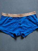 Mooie heren onderbroek boxershort L blauw gay, Ophalen of Verzenden, Blauw, Boxer