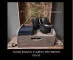 plateau driftwood koffieplateau sober stoer landelijk, Ophalen, Nieuw