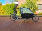 Bakfiets(.)nl Cargobike - 3 Kinderen - Huif, Fietsen en Brommers, Fietsen | Bakfietsen, Ophalen, Huif, Zo goed als nieuw, 2 kinderen