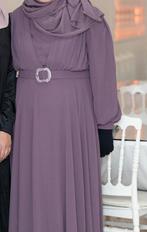 Jurk / abiye/ galajurk, Kleding | Dames, Jurken, Ophalen of Verzenden, Zo goed als nieuw, Maat 46/48 (XL) of groter, Onder de knie