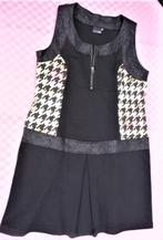 Dreamstar jurk maat 42 zeer modern tuniek, VINTAGE HERFST WI, Kleding | Dames, Jurken, Dreamstar, Verzenden, Zwart, Maat 42/44 (L)