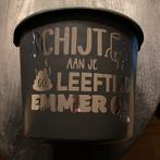 Cadeau emmer, schijt aan je leeftijd emmer etc, Ophalen of Verzenden, Nieuw