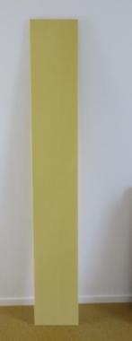 Gele houten plank als boekenplank wandplank 2m, Huis en Inrichting, Woonaccessoires | Wandplanken en Boekenplanken, Ophalen, Zo goed als nieuw