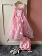 Efteling Droomvlucht Verkleedjurk, Schoenen en Rugzak, Ophalen of Verzenden, Zo goed als nieuw, 110 t/m 116, Meisje