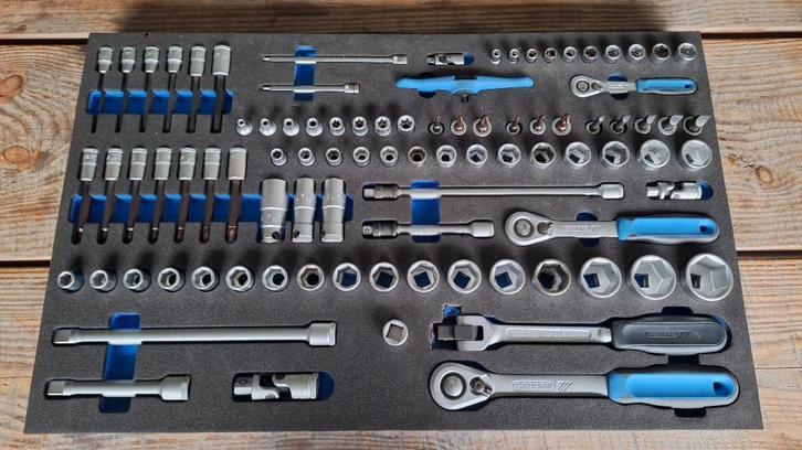 Gedore 2005 CT4-U-20 dopsleutel-set 1/"-1/2" Nieuw., Auto diversen, Autogereedschap, Nieuw, Ophalen of Verzenden