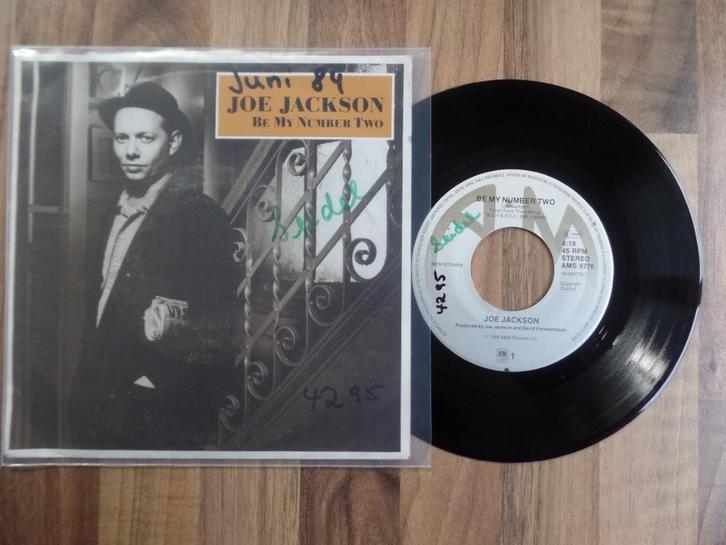 single  Joe Jackson - Be My Number Two, Cd's en Dvd's, Vinyl Singles, Gebruikt, Single, Pop, 7 inch, Ophalen of Verzenden