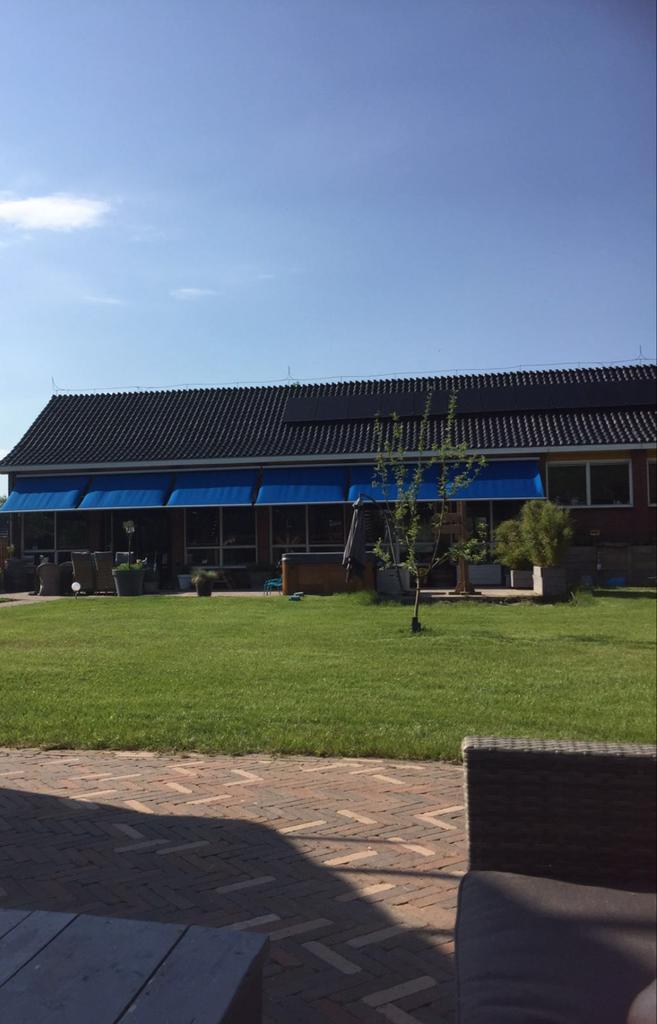 25 zonnepanelen 255W incl omvormer en bekabeling, Doe-het-zelf en Verbouw, Zonnepanelen en Toebehoren, Gebruikt, Compleet systeem
