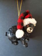 Bruine beer welp 1 met muts kerstornament Kurt S. Adler, Diversen, Kerst, Verzenden, Nieuw