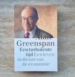 Een turbulente tijd, boek van Alan Greenspan, Boeken, Nieuw, Alan Greenspan, Economie en Marketing, Verzenden