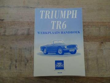 Triumph TR6 - Werkplaatshandboek - Vraagbaak - Nederlands beschikbaar voor biedingen