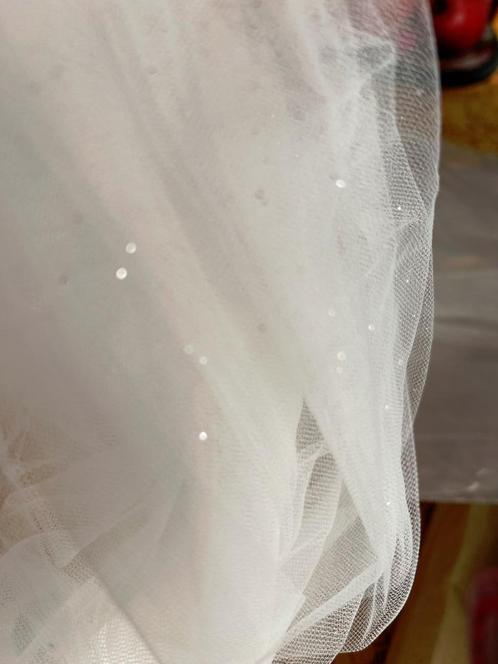 Nieuwe 1 laagse glitter tule sluier 3.00 licht ivoor(S362), Kleding | Dames, Trouwkleding en Trouwaccessoires, Nieuw, Accessoires