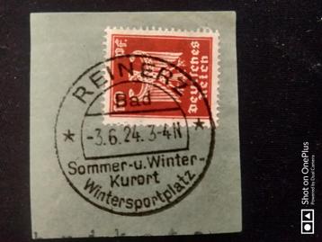 Deutsche Reich ADELAAR + Stempel REINERZ 1924 prijs: € 1,70 beschikbaar voor biedingen