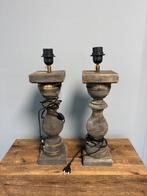 Twee landelijke lampenvoeten nieuw, Ophalen, Zo goed als nieuw, Minder dan 50 cm