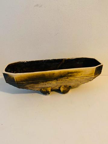 Keramiek kleine plantenbak / planter , jaren 70 beschikbaar voor biedingen