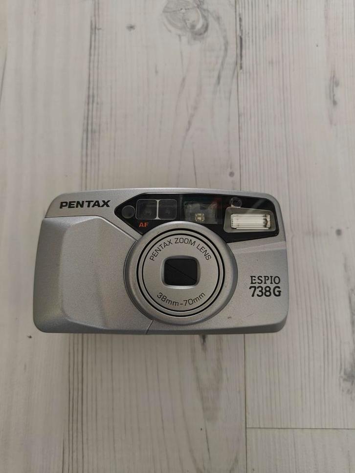 Pentax Espio 738G Compact Camera, Audio, Tv en Foto, Fotocamera's Analoog, Gebruikt, Compact, Pentax, Ophalen of Verzenden