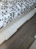 Uitschuifbed naar 2 persoons, incl. 1 matras, Ikea, Wit, Tweepersoons, Ophalen of Verzenden