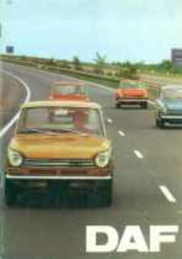 Daf range of 33 originele brochure/auto folder '69 '70 beschikbaar voor biedingen