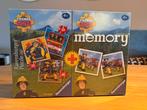 Brandweerman sam memory en 3 puzzels NIEUW, Hobby en Vrije tijd, Gezelschapsspellen | Bordspellen, Ophalen of Verzenden, Nieuw