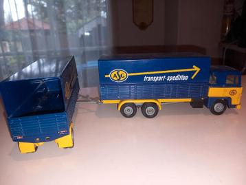 Nette scania 140 van de firma ASG is gewoon  nieuw  beschikbaar voor biedingen