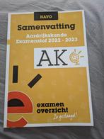 Samenvatting aardrijkskunde, Boeken, Ophalen of Verzenden, Gelezen, HAVO, Aardrijkskunde
