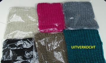 COL KRAAG DIV KLEUREN 26 CM BREED NIEUW  beschikbaar voor biedingen