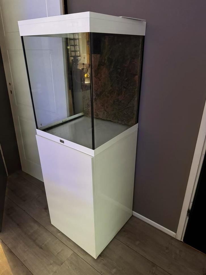 Zout zoet water aquarium aqualantis tower set 163, Dieren en Toebehoren, Vissen | Aquaria en Toebehoren, Zo goed als nieuw, Leeg aquarium