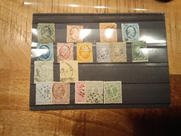 Postzegels Oud Nederland Gestempeld  beschikbaar voor biedingen