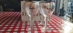 4x Leffe royal bierglazen 33cl, Ophalen of Verzenden, Zo goed als nieuw, Overige typen
