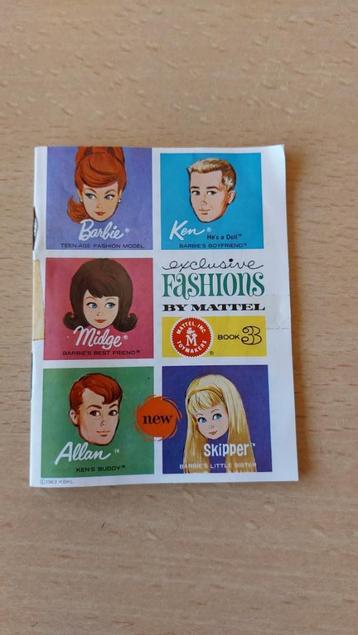 Vintage Barbie Exclusive Fashion by Mattel Book 3   beschikbaar voor biedingen