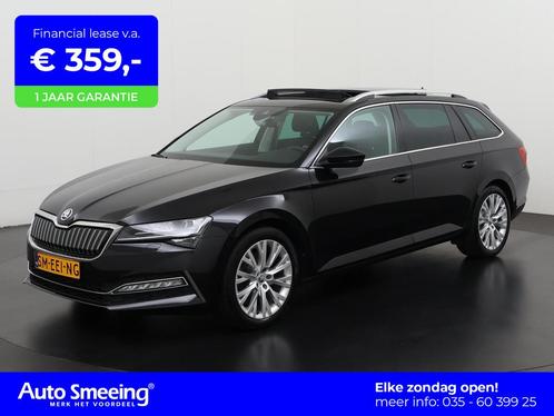 Skoda Superb Combi 1.4 TSI iV Style | Panoramadak | Trekhaak, Auto's, Skoda, Bedrijf, Te koop, Superb, ABS, Achteruitrijcamera