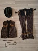 Cowboy pak met hoed maat 164 (Carnaval), Ophalen of Verzenden, Jongen of Meisje, Setje