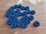 Partij J515=25x Nieuwe blauwe Lego technic tandwielen