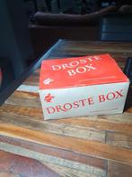 Droste box jaren 60 cassandre mannetje 18x14  9cm.hoog, Verzamelen, Merken en Reclamevoorwerpen, Ophalen of Verzenden