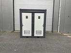 Dubbele toilet unit/ mobiele toilet, Ophalen
