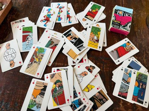 Tintin kuifje Bobby kaartspel kaarten, Verzamelen, Speelkaarten, Jokers en Kwartetten, Gebruikt, Speelkaart(en), Ophalen of Verzenden