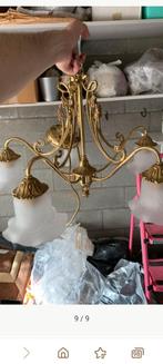 Mooie luster, Huis en Inrichting, Lampen | Hanglampen, Overige materialen, Zo goed als nieuw, Ophalen, Klassiek