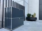 Usm Haller grijze kast, Met klep(pen), Verzenden, Design, 50 tot 100 cm