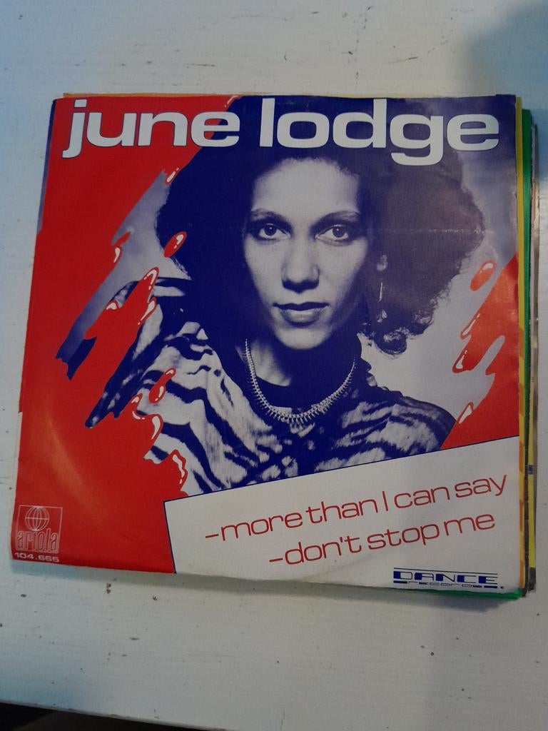 June lodge 7inch more than i can say, Ophalen of Verzenden, Zo goed als nieuw, Pop