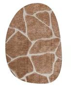 Organisch design kleed Nieuw! 200*290, Bruin, Ophalen of Verzenden, 200 cm of meer, Rechthoekig