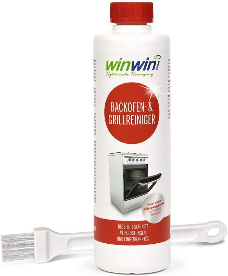 winwinCLEAN Oven & Grillreiniger 500 ml + kwast, Huis en Inrichting, Schoonmaakartikelen, Schoonmaakmiddel, Ophalen of Verzenden