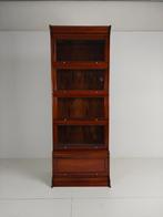 Engelse mahonie boekenkast -Globe stijl- Modulair- 20e eeuw, Antiek en Kunst, Ophalen