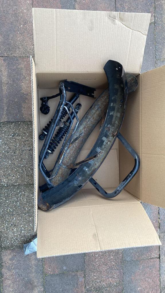 Tomos onderdelen zwart, Fietsen en Brommers, Brommers | Tomos, Gebruikt, Standard, Ophalen