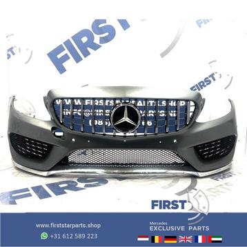W205 GT AMG VOORBUMPER C KLASSE BUMPER + PANAMERICANA GRIL o beschikbaar voor biedingen