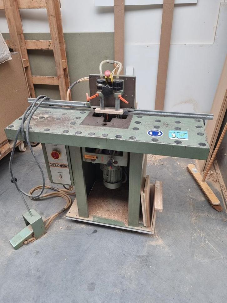 Gannomat Meerpsillige Boormachine - Rijboormachine, Zakelijke goederen, Machines en Bouw | Houtbewerking, Ophalen