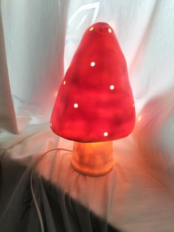 Vintage Heico Paddenstoel Lamp beschikbaar voor biedingen