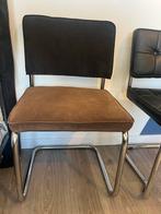 2 Zuiver Ribstoelen - Goede Staat, Ophalen, Twee, Bruin, Zo goed als nieuw