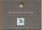 Carnet 3 Generaties met vel en munt, postfris, Verzenden, Postfris