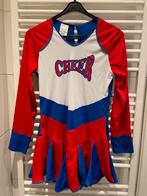 Cheerleader jurkje, maat 164 met accessoires, Ophalen, Zo goed als nieuw, Maat 34 (XS) of kleiner, Carnaval